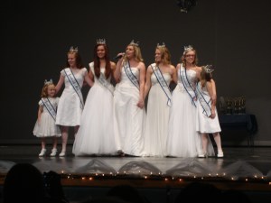 At the last preliminary, the last time we were all royalty together