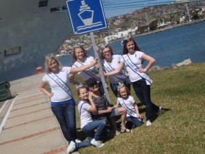 By the boat in Ensenada