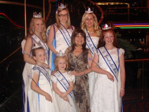 Captain's Dinner on the cruise ship