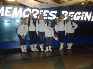 The Royalty about to go in to Disneyland together