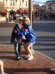 Taylor and Denise at Disneyland