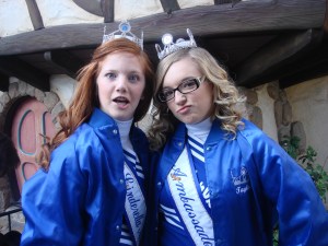 Taylor and Elan at Disneyland