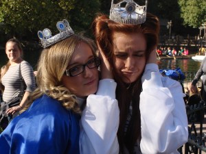 Taylor and Ashley at Disneyland