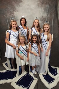 AZ state royalty at Internationals - Alyse Negroni, Kylie Holston, Zolee Crawford, Mariah May, Robyn Fleming, Mariah Larronde