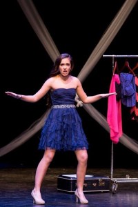 Nicolette performing at the Winter Sweetheart Pageant