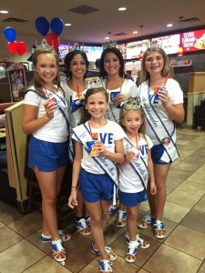 13image 2 3 Arizona royalty at DQ for children's miracle network day